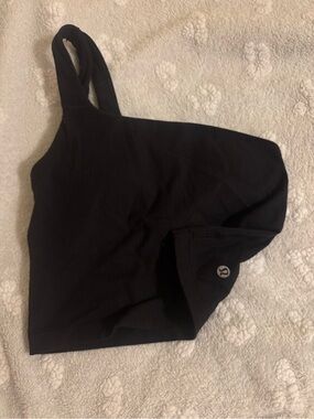 Lululemon Black One-Shoulder Top
